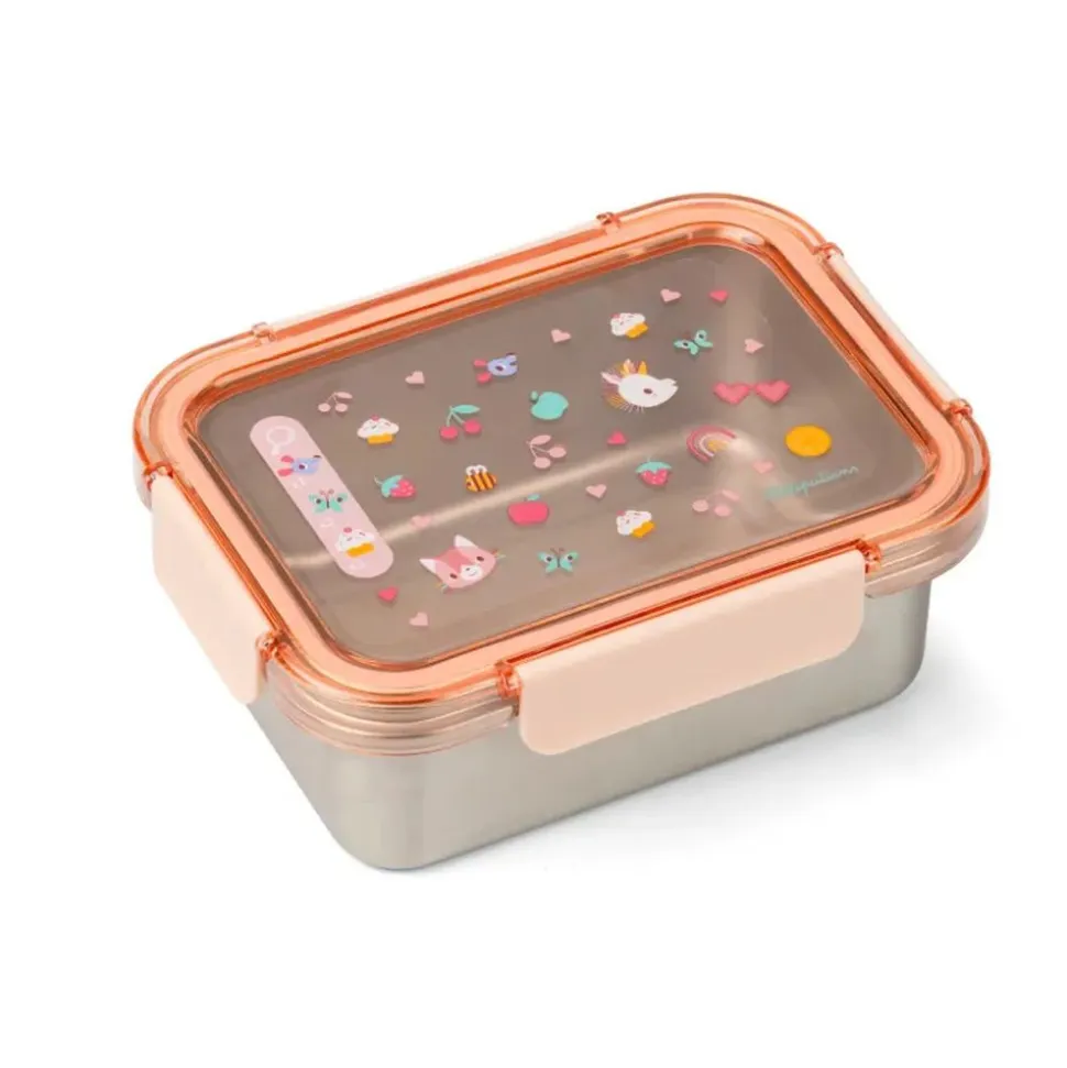 Lunch box enfant avec jeu cherche et trouve jeanne