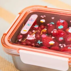 Lunch box enfant avec jeu cherche et trouve jeanne