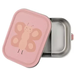 Lunch box enfant large mrs. butterfly personnalisable