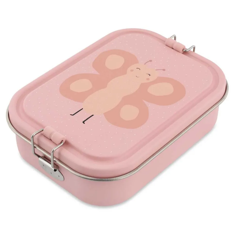 Lunch box enfant large mrs. butterfly personnalisable