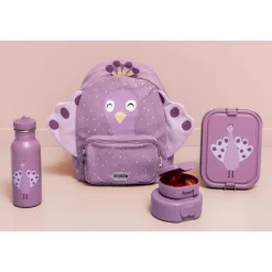 Lunch box enfant large mrs. peacock personnalisable