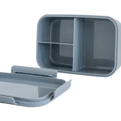 Lunch box en plastique recyclé bleu myrtilles