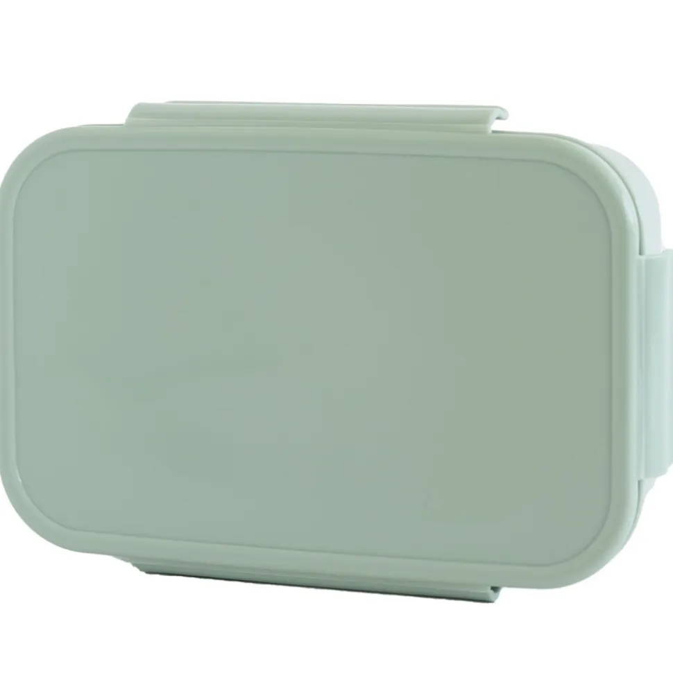 Lunch box en plastique recyclé vert