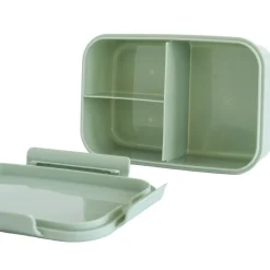 Lunch box en plastique recyclé vert