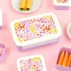 Lunch box fleurs du jardin