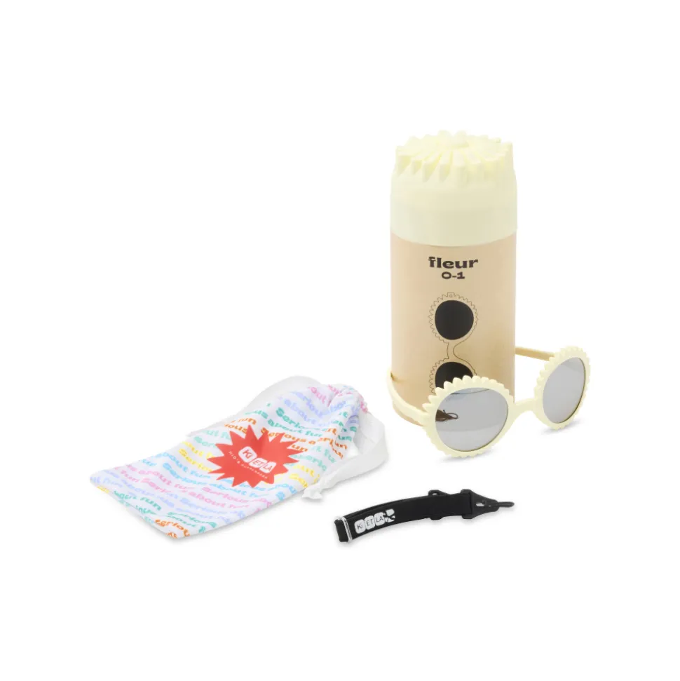 Lunettes de soleil 0-1 an fleur beurre