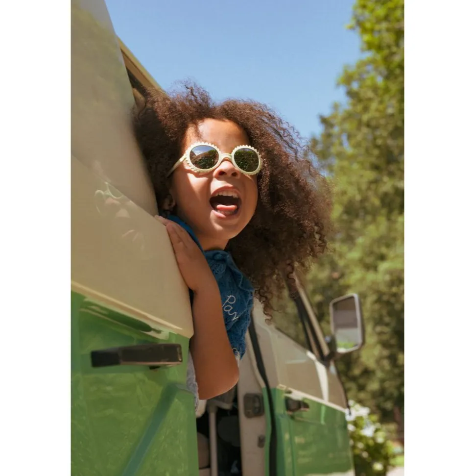 Lunettes de soleil 2-4 ans fleur beurre