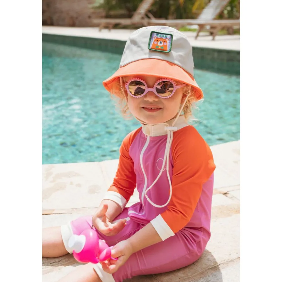 Lunettes de soleil 1-2 ans fleur verveine