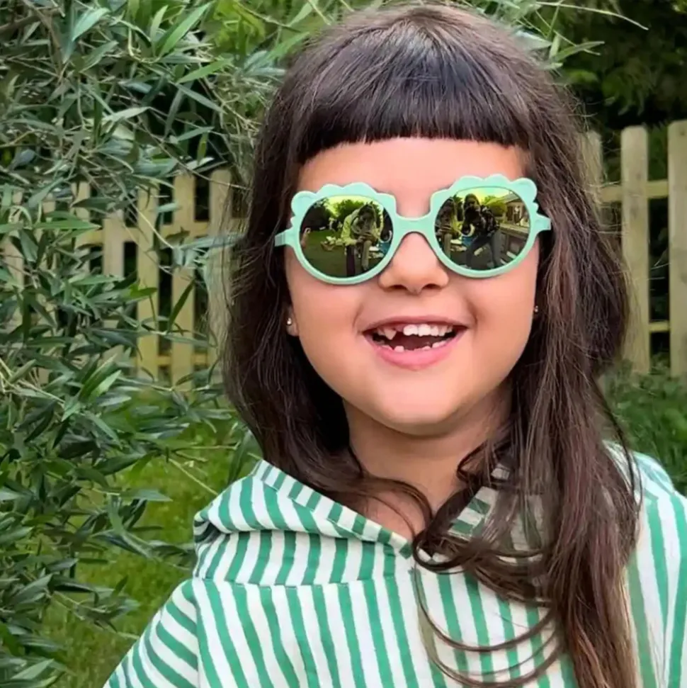 Lunettes de soleil bébé 0 - 1 an lion sauge