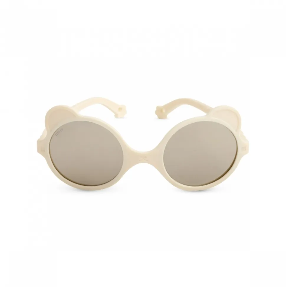 Lunettes de soleil bébé 0-1 an ourson crème