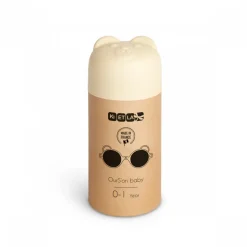 Lunettes de soleil bébé 0-1 an ourson crème