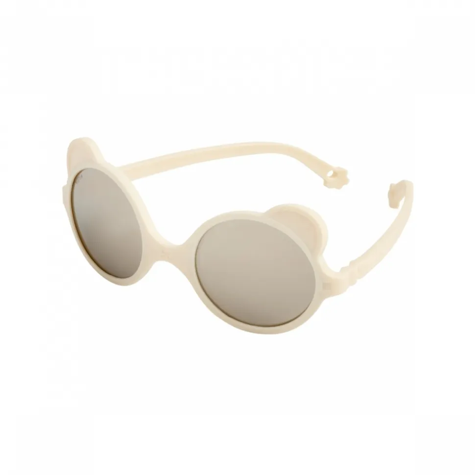 Lunettes de soleil bébé 0-1 an ourson crème