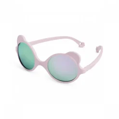 Lunettes de soleil bébé 0-1 ans ourson rose pâle