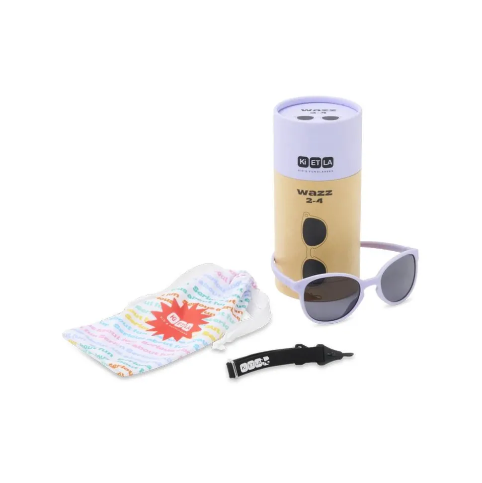 Lunettes de soleil bébé 1-2 ans wazz lavande