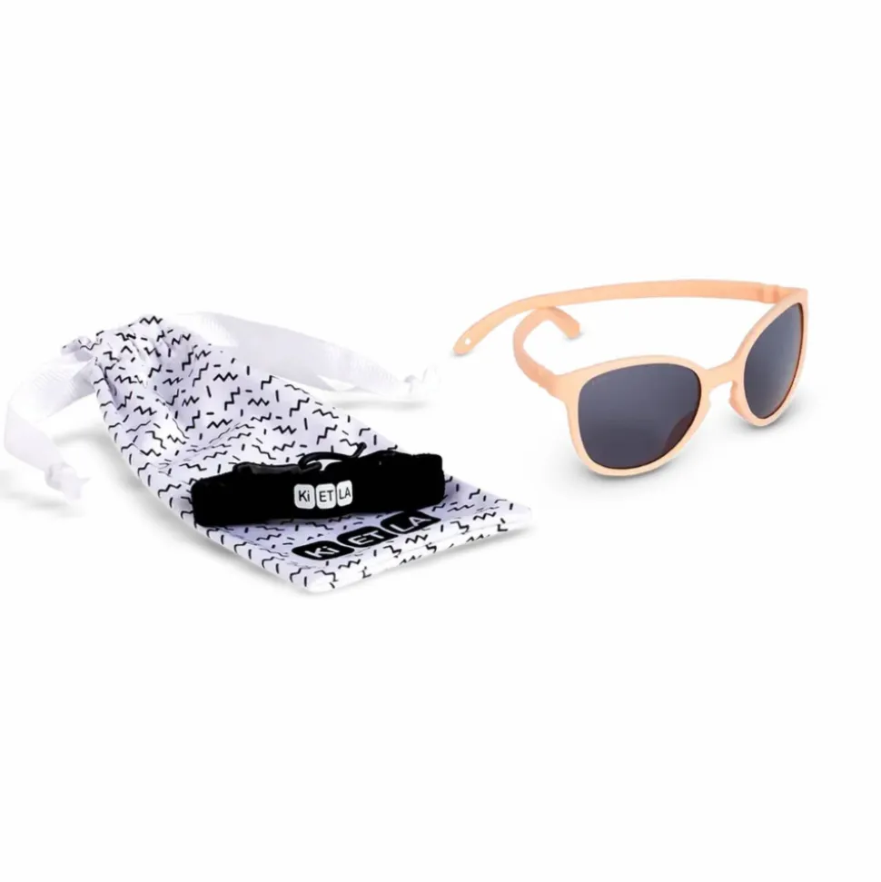 Lunettes de soleil bébé 1-2 ans wazz abricot