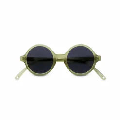 Lunettes de soleil bébé 0-2 ans woam olive translucide
