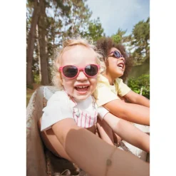 Lunettes de soleil bébé 0-1 an wazz framboise