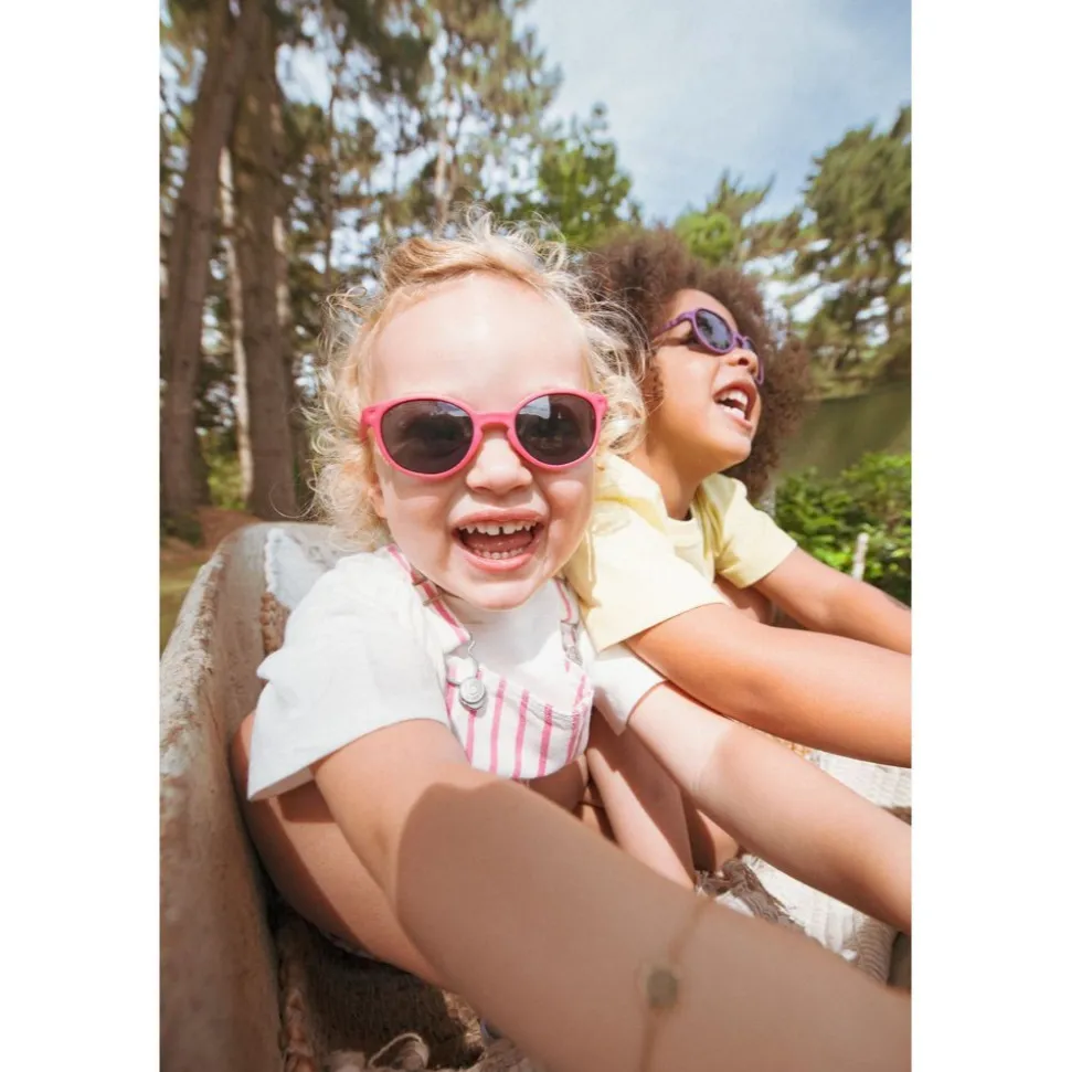 Lunettes de soleil enfant 2-4 ans wazz framboise
