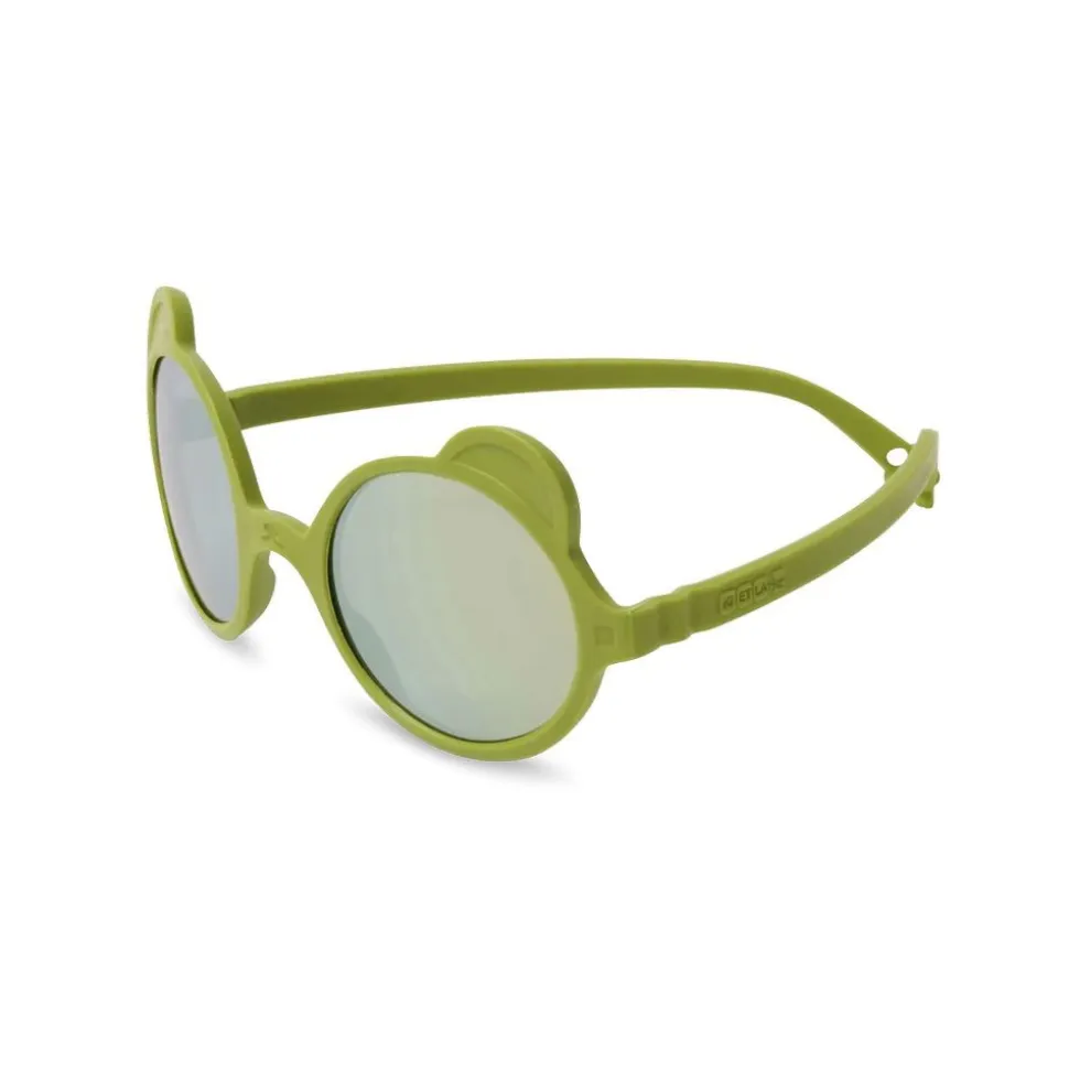 Lunettes de soleil enfant 2-4 ans ourson vert olive
