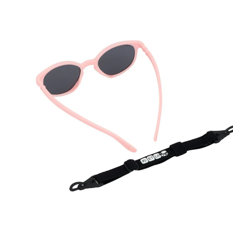 Lunettes de soleil little kids wazz rose pâle 1-2 ans