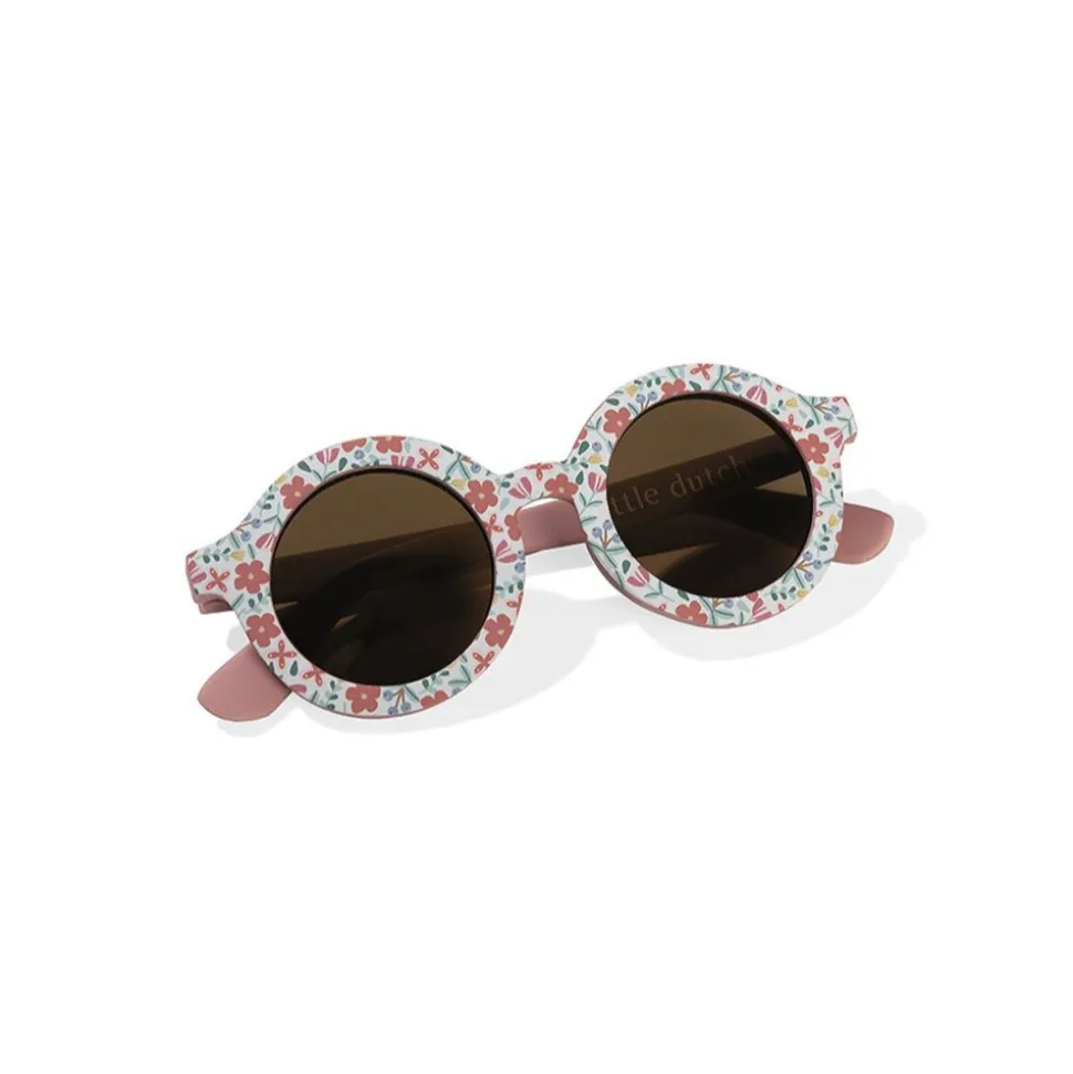 Lunettes de soleil - round flowers