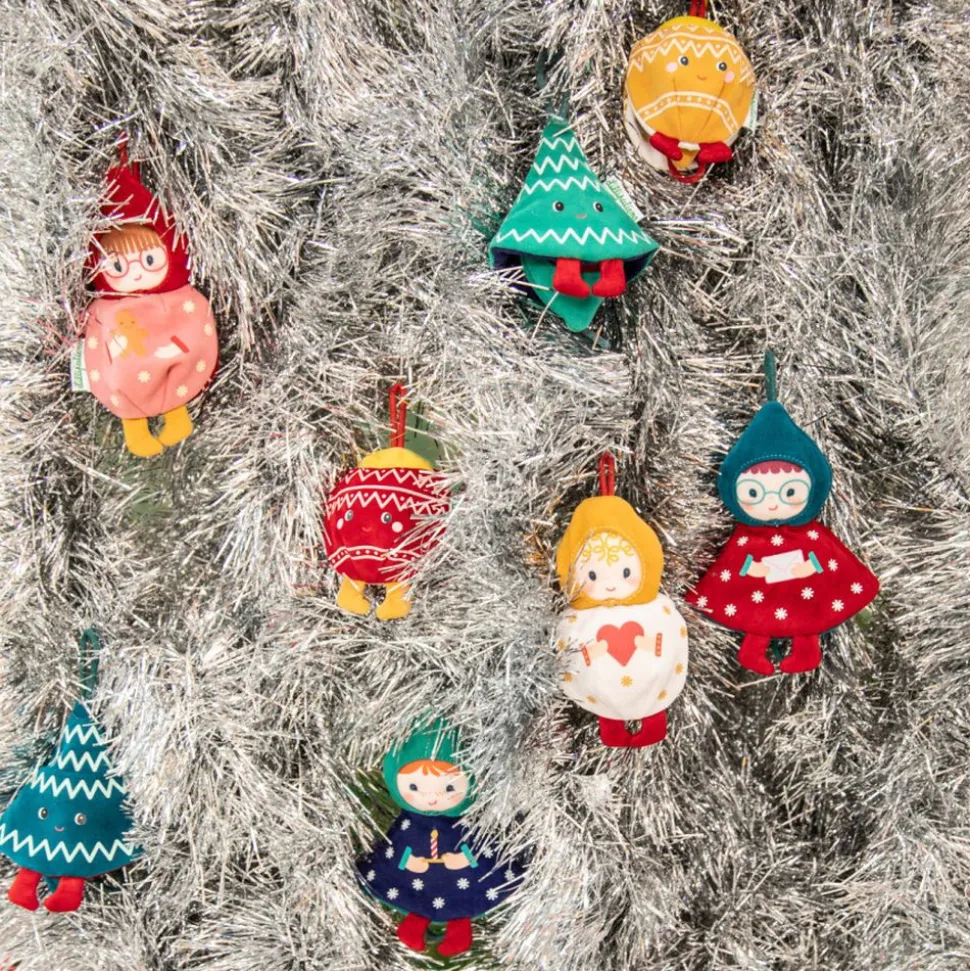 Lutin boule de noël réversible - lilli