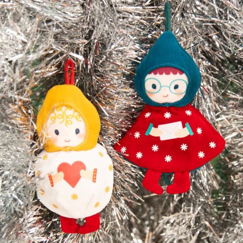 Lutin boule de noël réversible - lilli