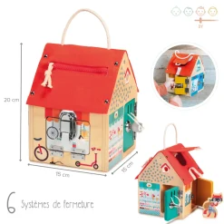 Maison d'apprentissage multi-fermetures alice