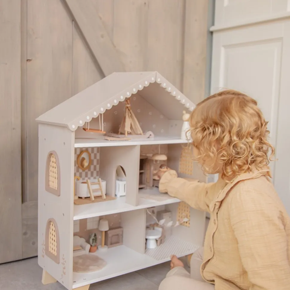 Maison poupées en bois - nougat