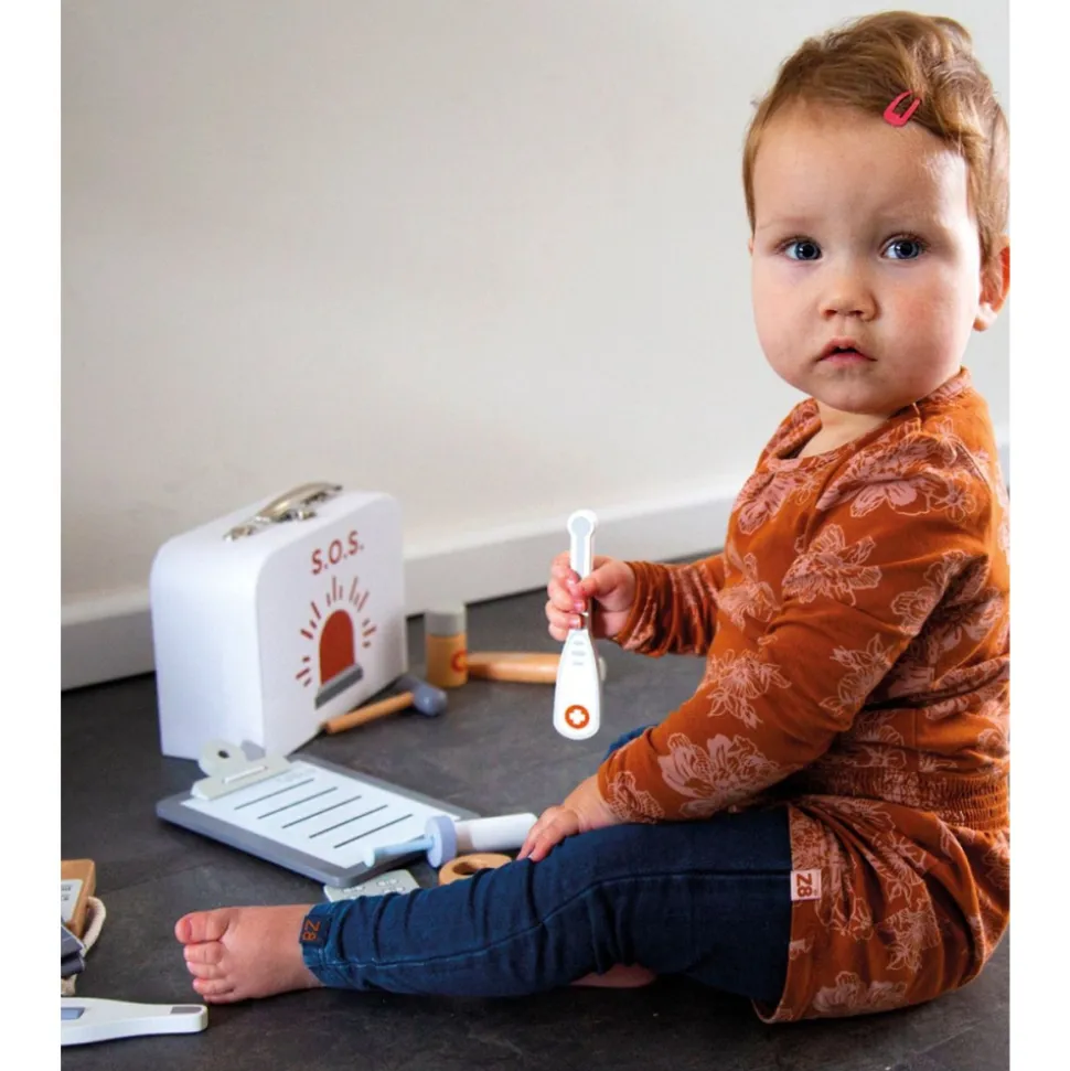 Malette de docteur en bois 3 ans et +