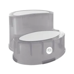Marche pied antidérapant gris