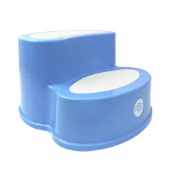 Marche pied enfant antidérapant bleu