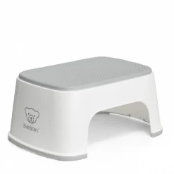 Marche pied enfant blanc et gris