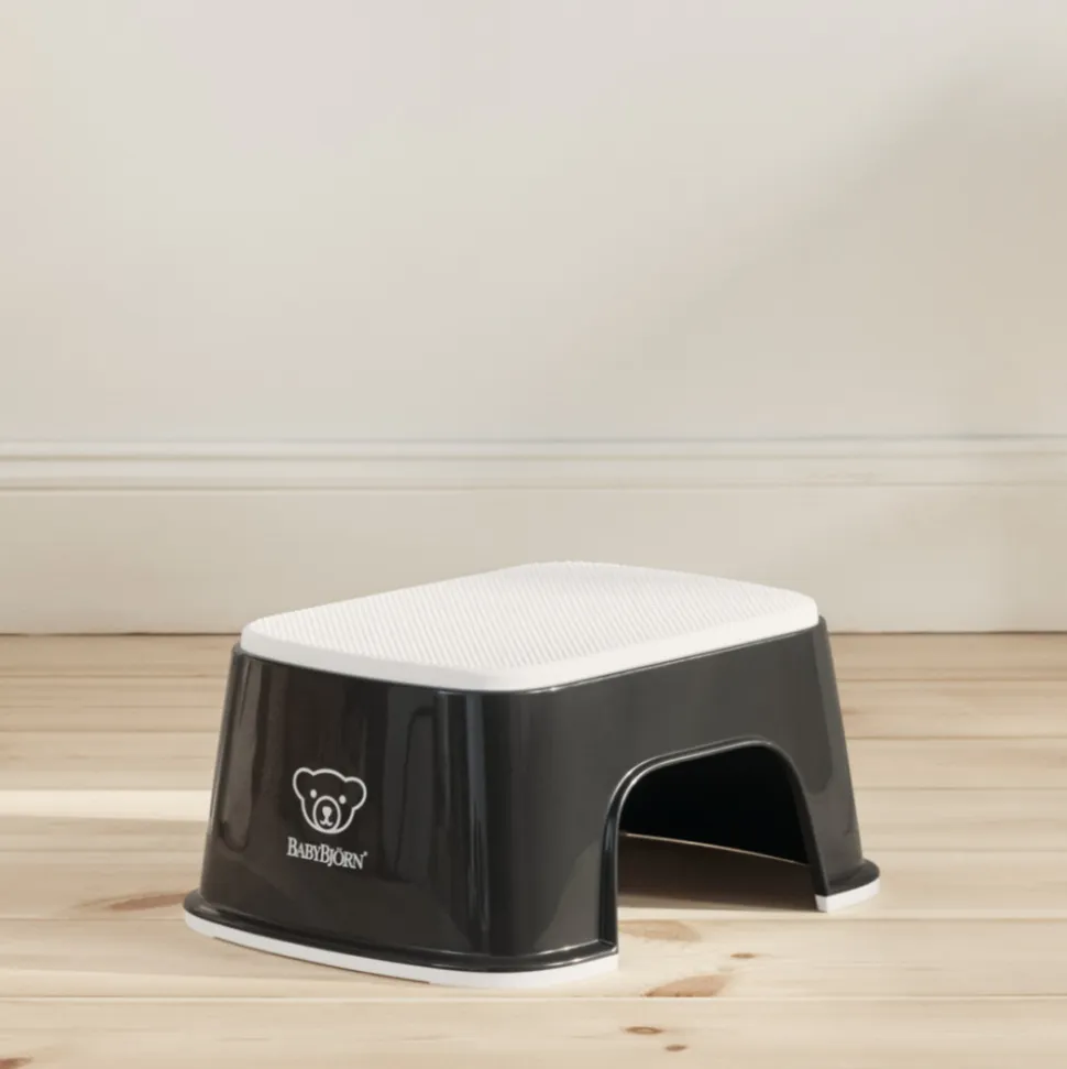 Marche pied enfant noir et blanc
