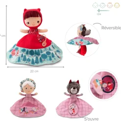 Marionnette réversible chaperon rouge