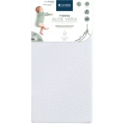 Matelas aloé vera déhoussable 70 x 140 cm