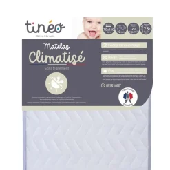 Matelas bébé climatisé 70x140 cm
