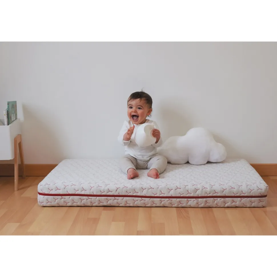 Matelas bébé évolutif déhoussable 60 x 120 cm