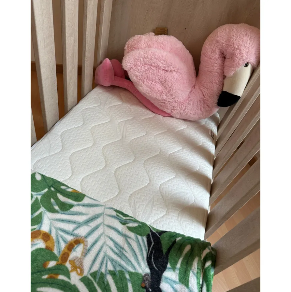 Matelas climatisé bambou stretch 60x120 cm