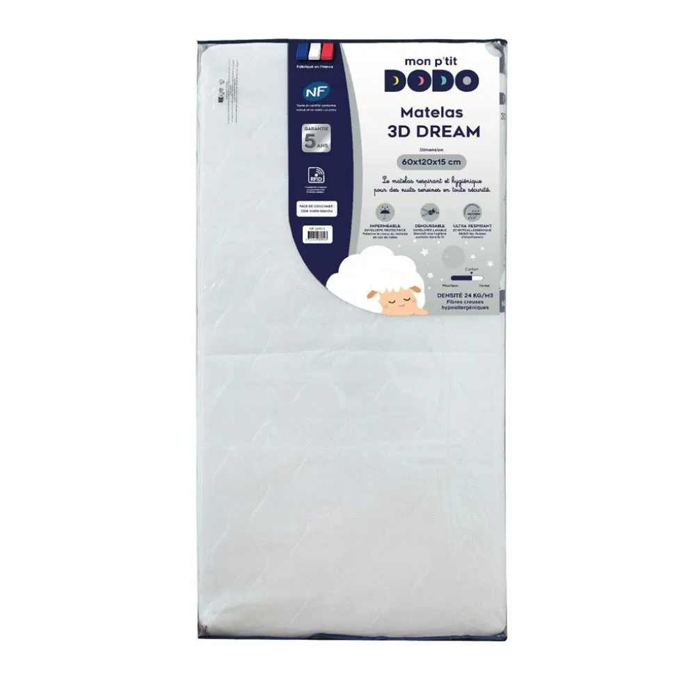Matelas 3d dream 70x140 cm