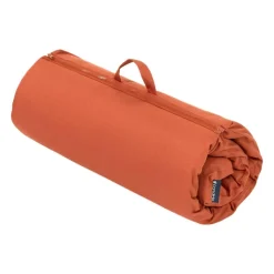 Matelas de voyage 60 x 120 cm roll & go terracotta
