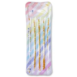Matelas gonflable arc-en-ciel