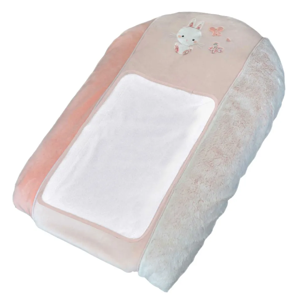 Matelas à langer avec éponges amovibles lapinou