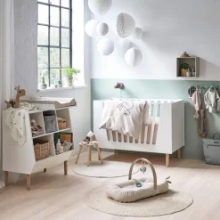 Matelas à langer easy wipe confetti rose