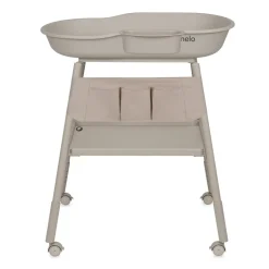Matelas à langer en caoutchouc pour enfants rosie beige sand