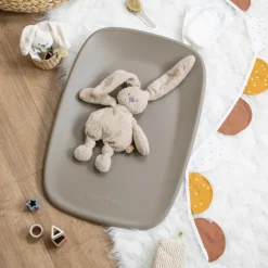 Matelas à langer en mousse softy taupe