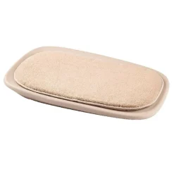 Matelas à langer en mousse softy beige + coussin en éponge pour matelas à langer beige