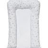 Matelas à langer flocons - arc en ciel - 50 x 70 cm