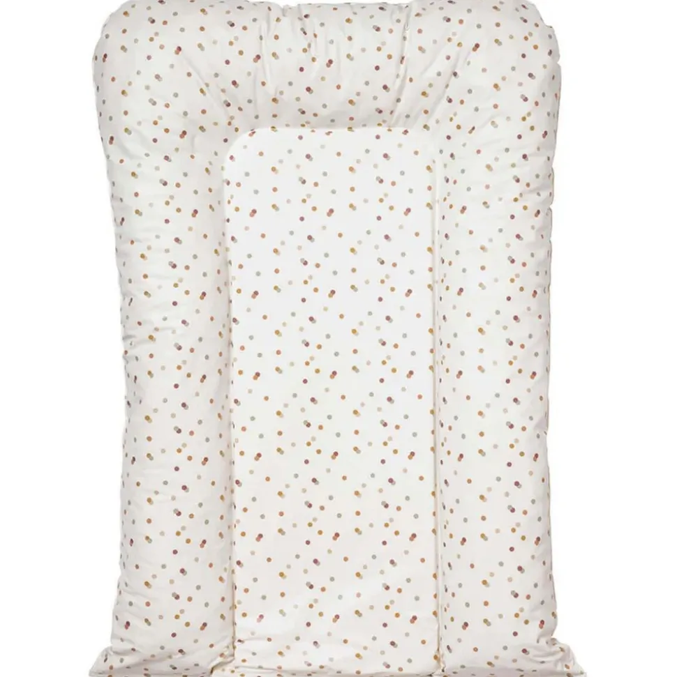 Matelas à langer flocons polka - 50x70cm