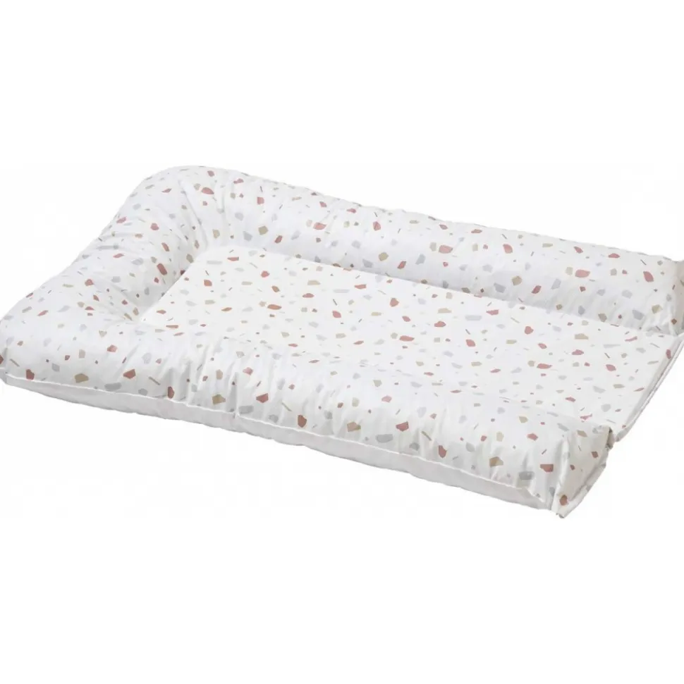 Matelas à langer flocons terrazzo - 50 x 70 cm